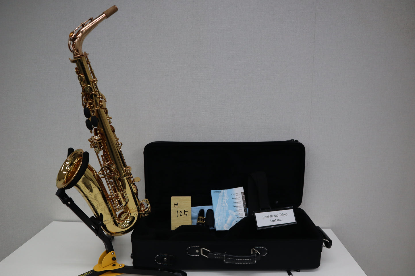 YAMAHA YAS-62Ⅳ(F43757) V1PGP Excellent Alto Saxophone MADE IN JAPAN in Stock #105