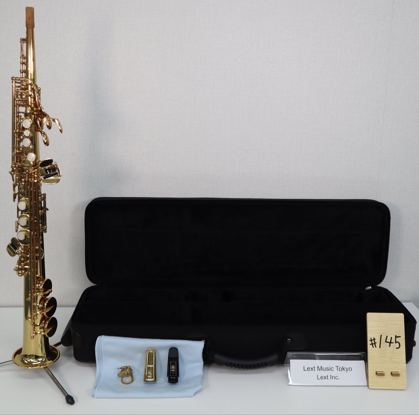 YAMAHA YSS-475 Soprano Saxphone 006197 Made in Japan Excellent In Stock #145