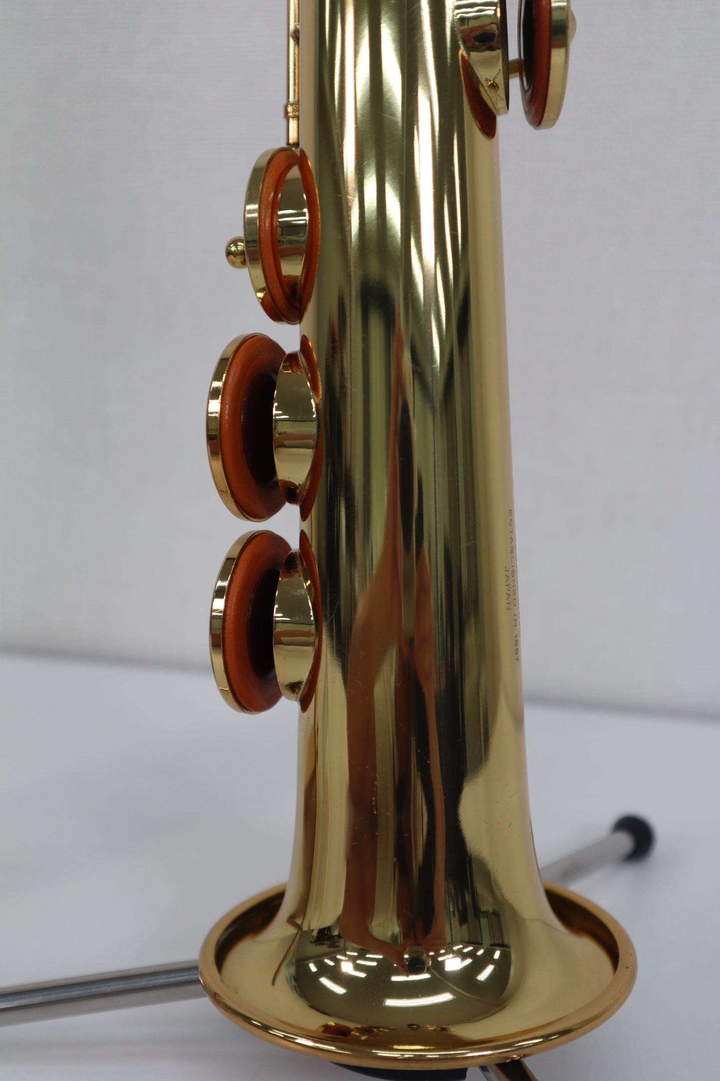 YAMAHA YSS-475 Soprano Saxphone 006197 Made in Japan Excellent In Stock #145