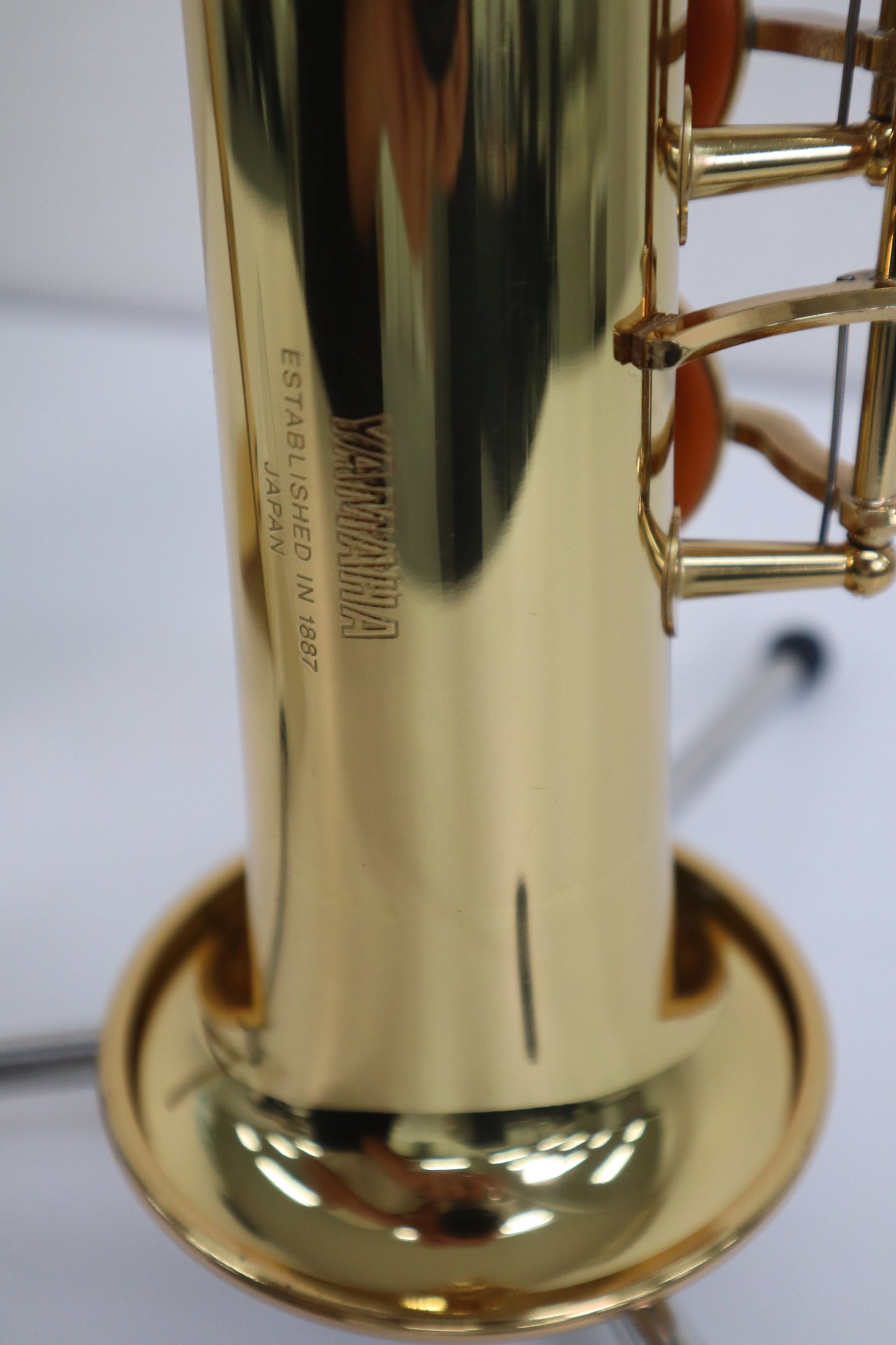 YAMAHA YSS-475 Soprano Saxphone 006197 Made in Japan Excellent In Stock #145