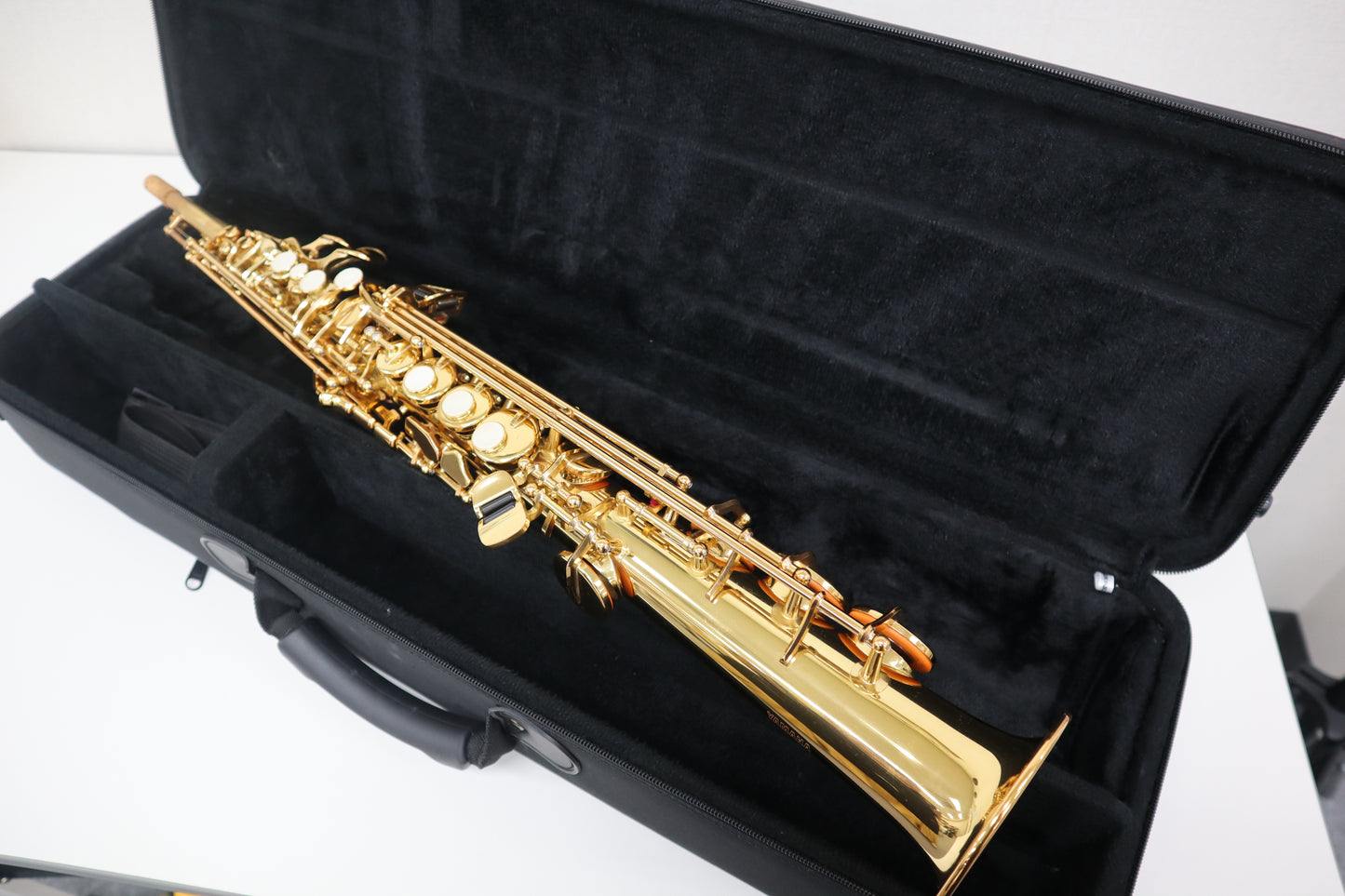YAMAHA YSS-475 Soprano Saxphone 006197 Made in Japan Excellent In Stock #145