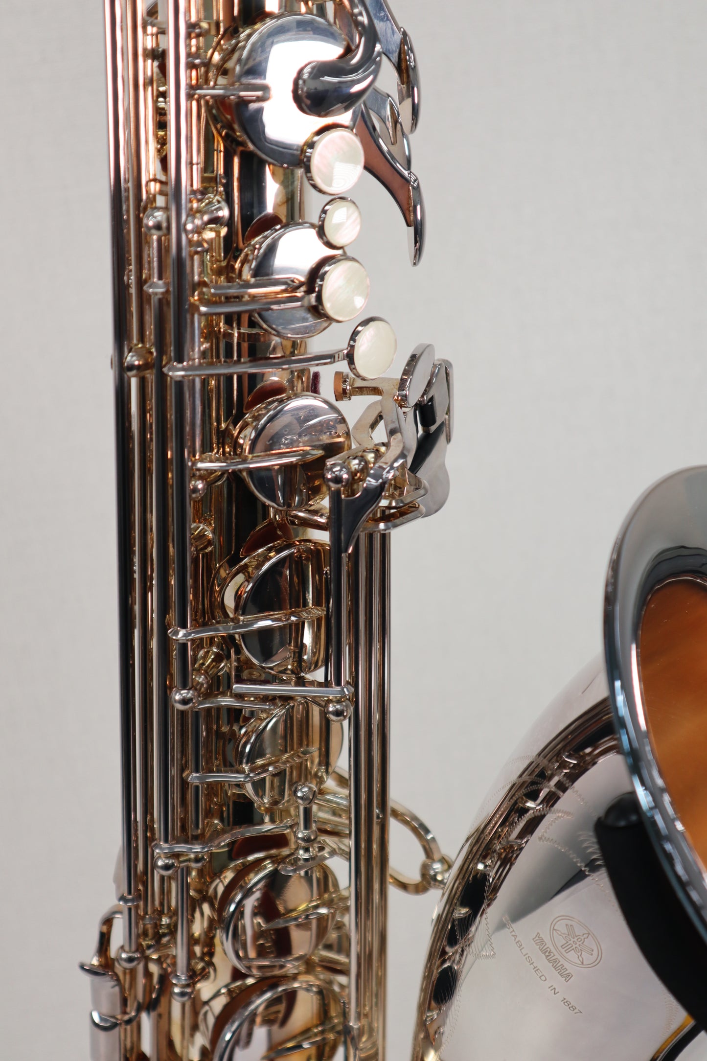 YAMAHA Tenor Saxophone YTS-62S Silver E39156 Made in Japan In stock #147