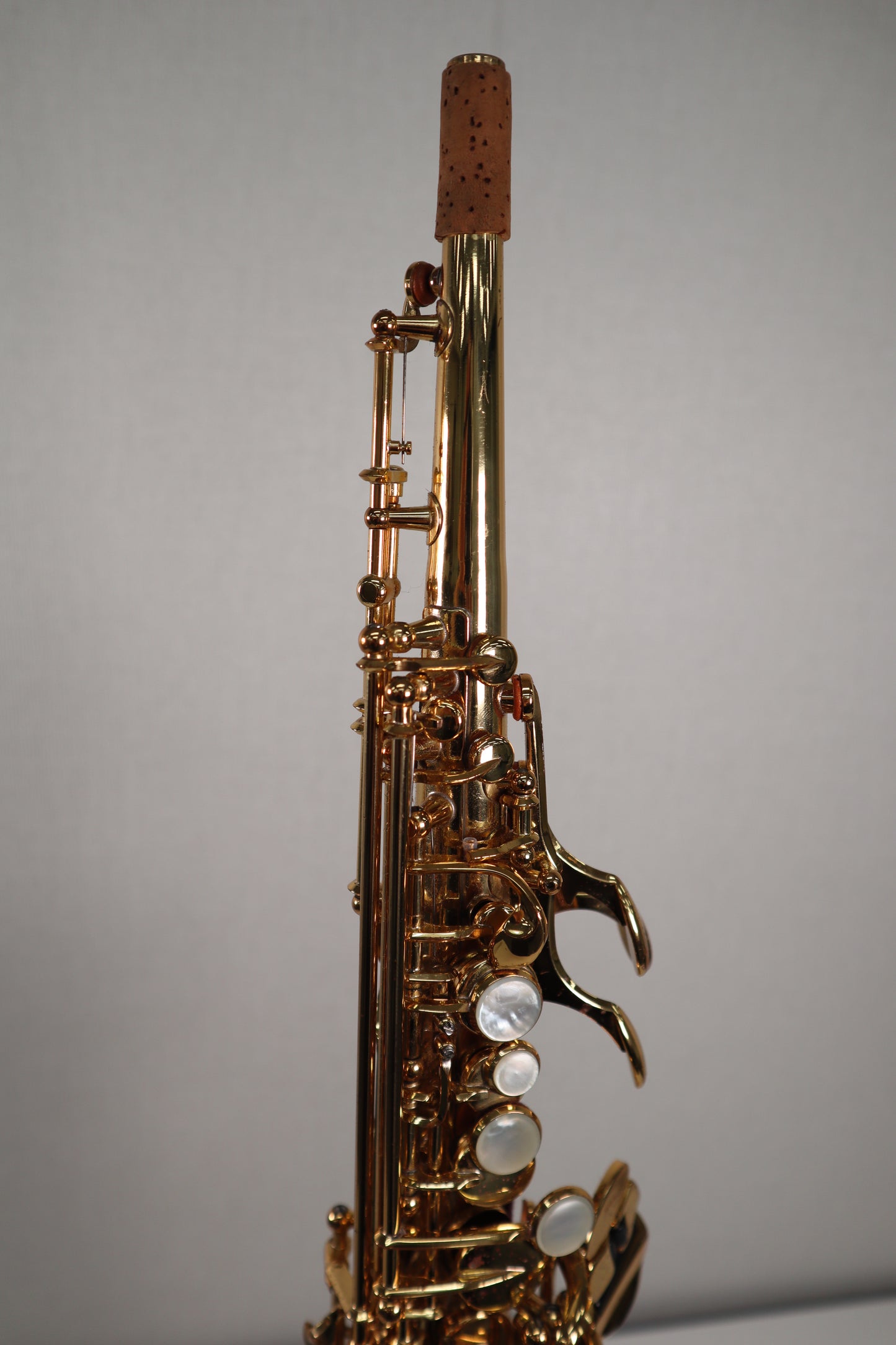 YAMAHA YSS-62 Purple logo Soprano Saxophone 0424 Great Made in Japan Stock #187