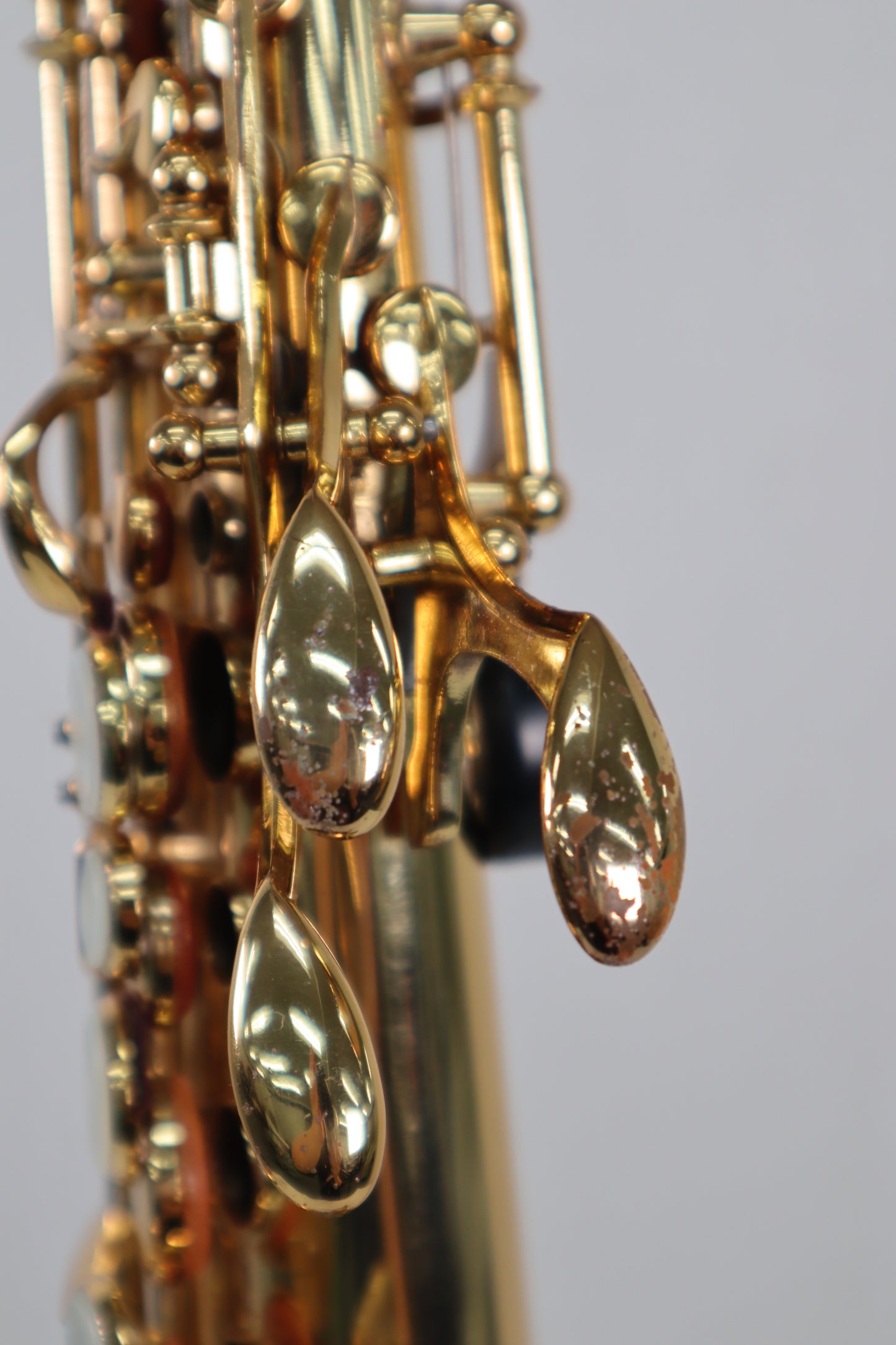 YAMAHA YSS-62 Purple logo Soprano Saxophone 0424 Great Made in Japan Stock #187