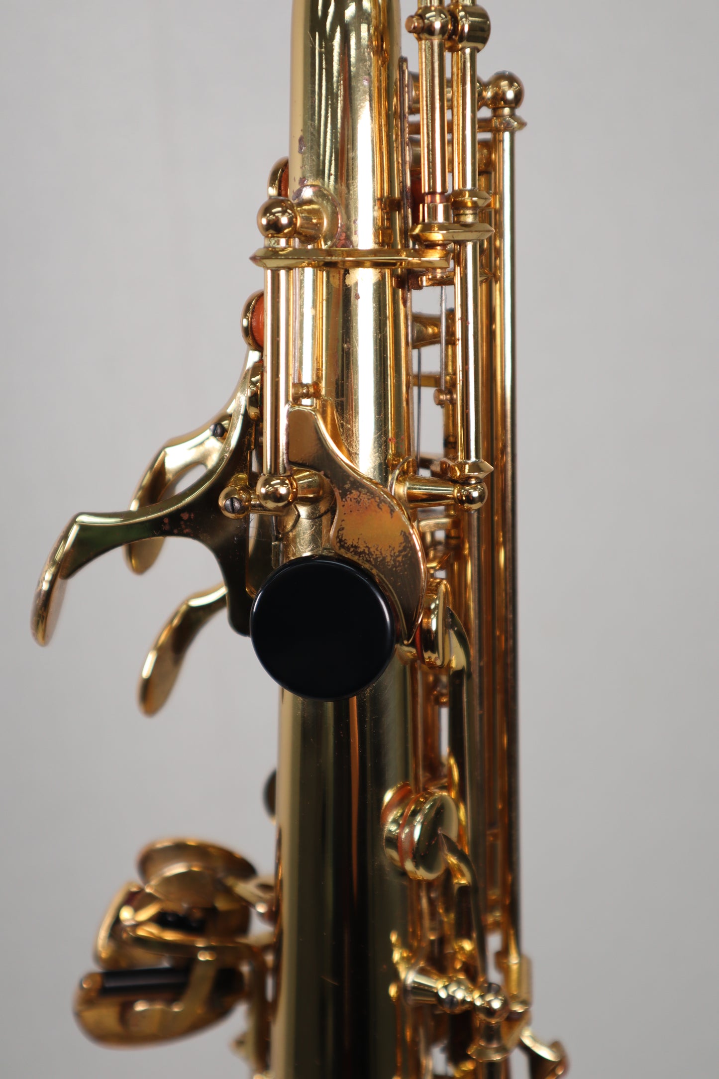 YAMAHA YSS-62 Purple logo Soprano Saxophone 0424 Great Made in Japan Stock #187