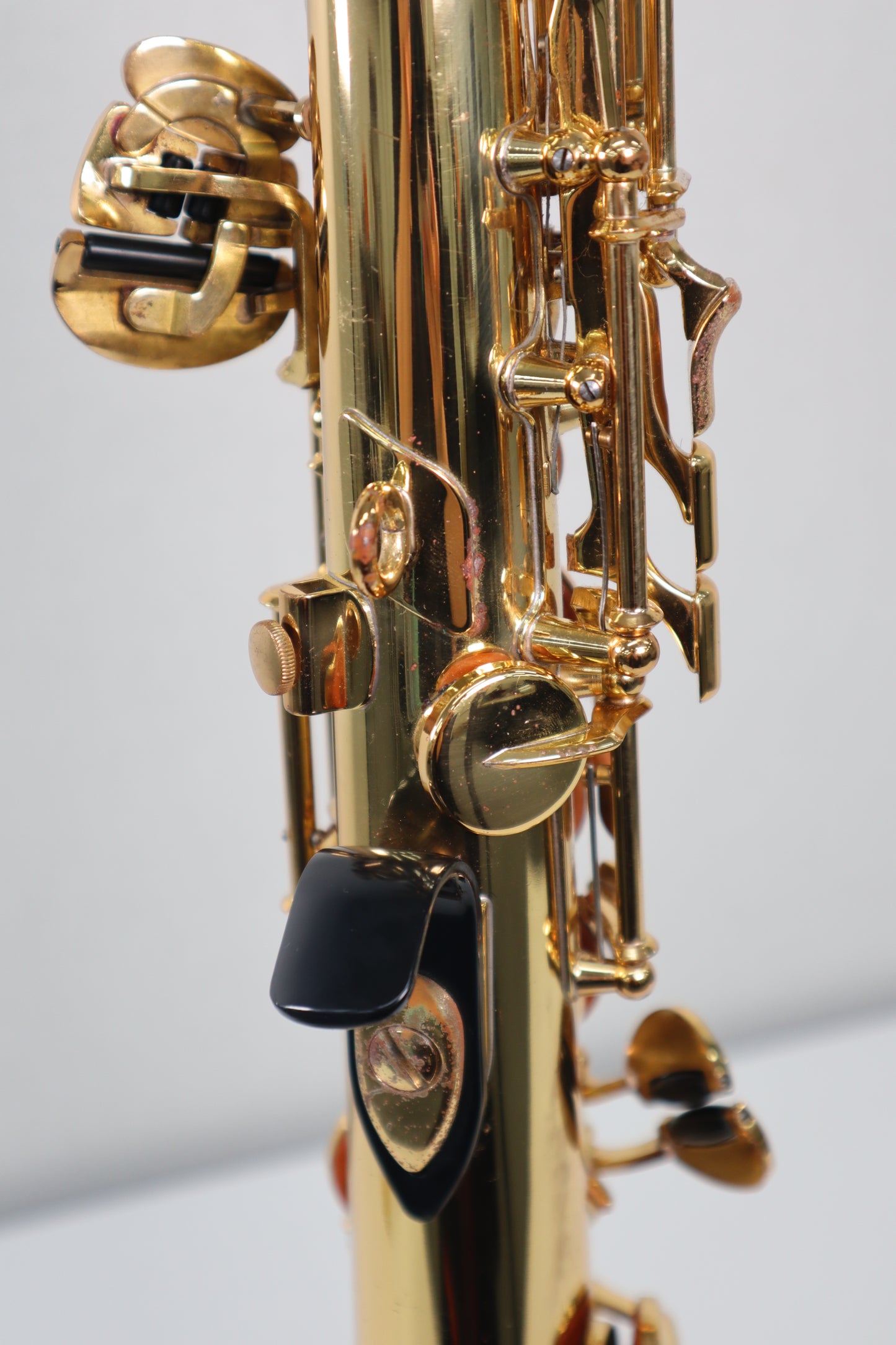 YAMAHA YSS-62 Purple logo Soprano Saxophone 0424 Great Made in Japan Stock #187