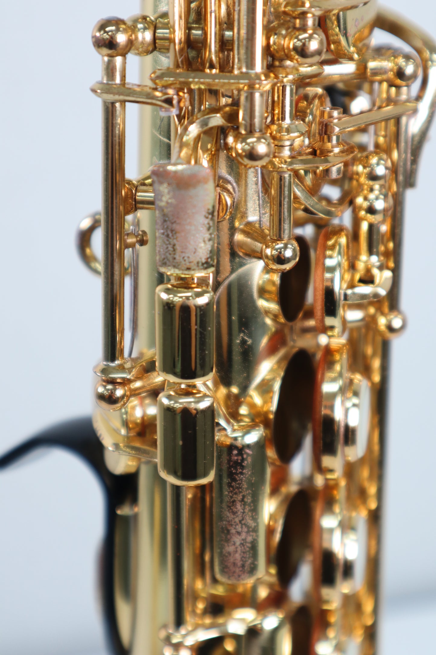 YAMAHA YSS-62 Purple logo Soprano Saxophone 0424 Great Made in Japan Stock #187