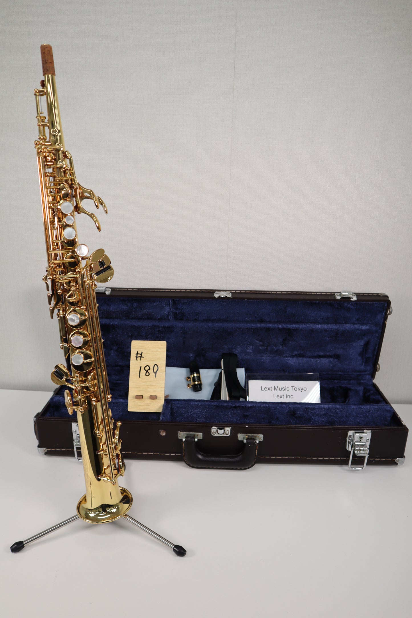 YAMAHA YSS-62 Purple logo Soprano Saxophone 012783 Excellent Made in Japan #189