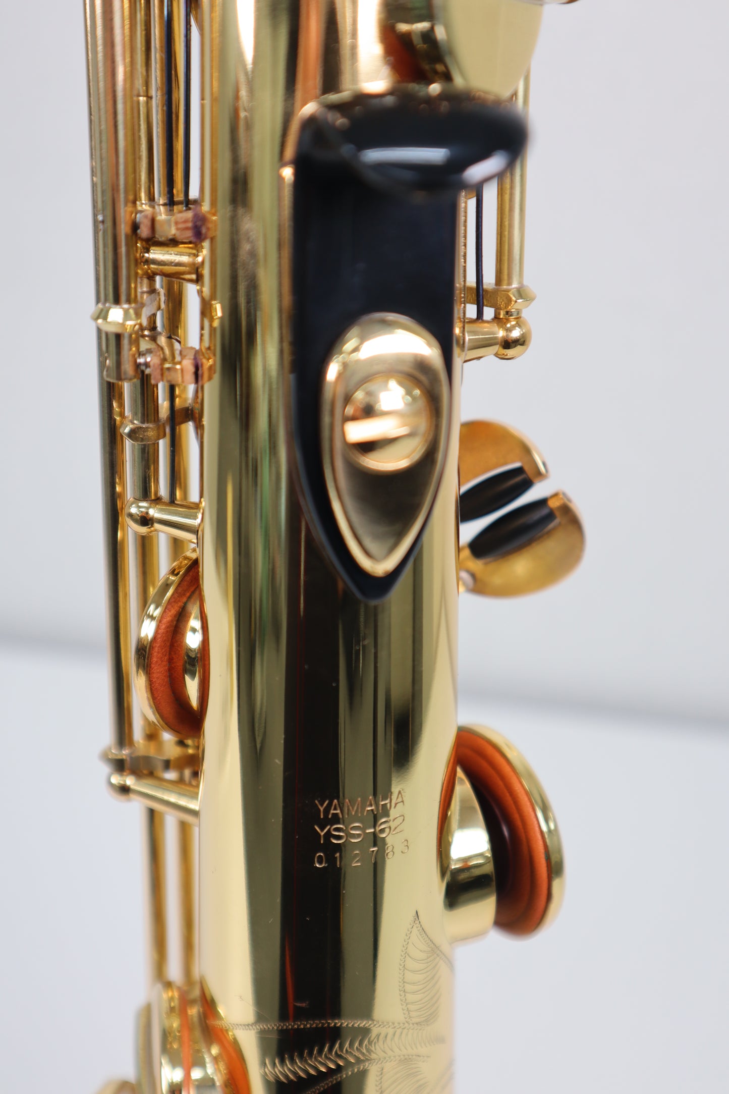 YAMAHA YSS-62 Purple logo Soprano Saxophone 012783 Excellent Made in Japan #189