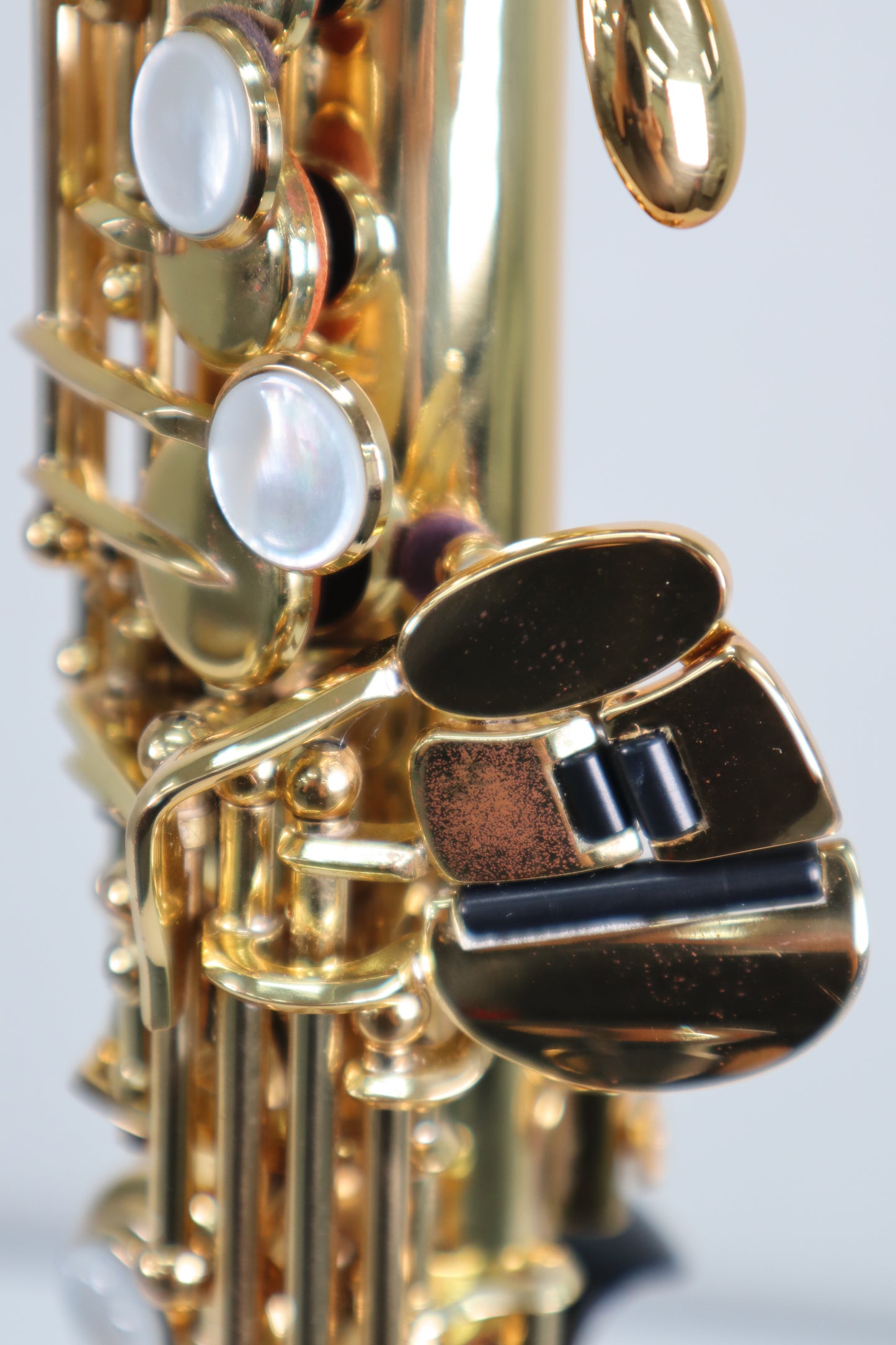 YAMAHA YSS-62 Purple logo Soprano Saxophone 012783 Excellent Made in Japan #189