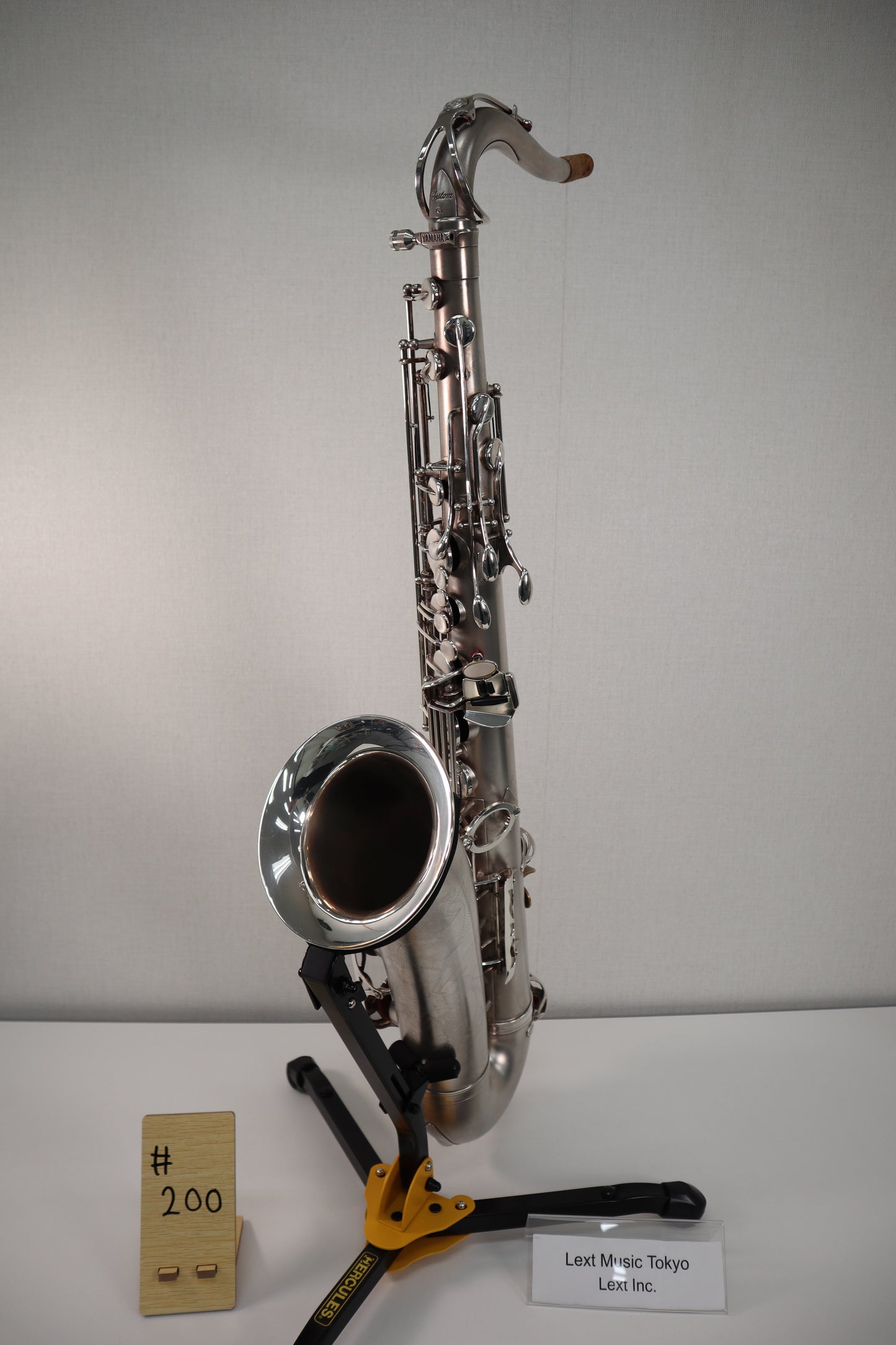 YAMAHA YTS-82ZS Satin (Silver Plated) Tenor Saxophone C50942 Made in Japan #200
