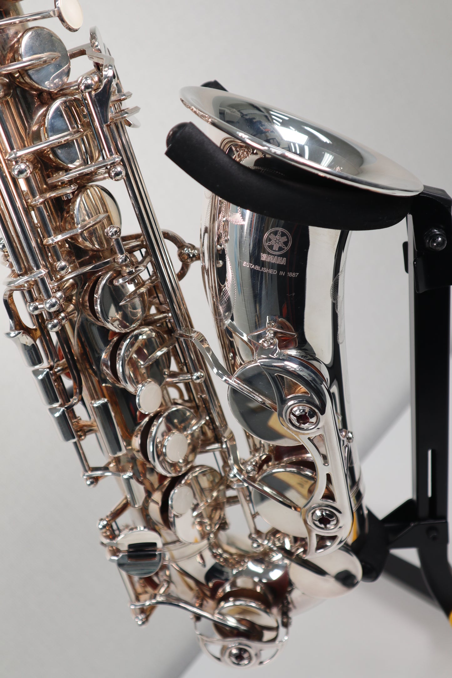 YAMAHA YAS-62S Excellent Alto Saxophone E95721  Silver Plated Made in Japan #214