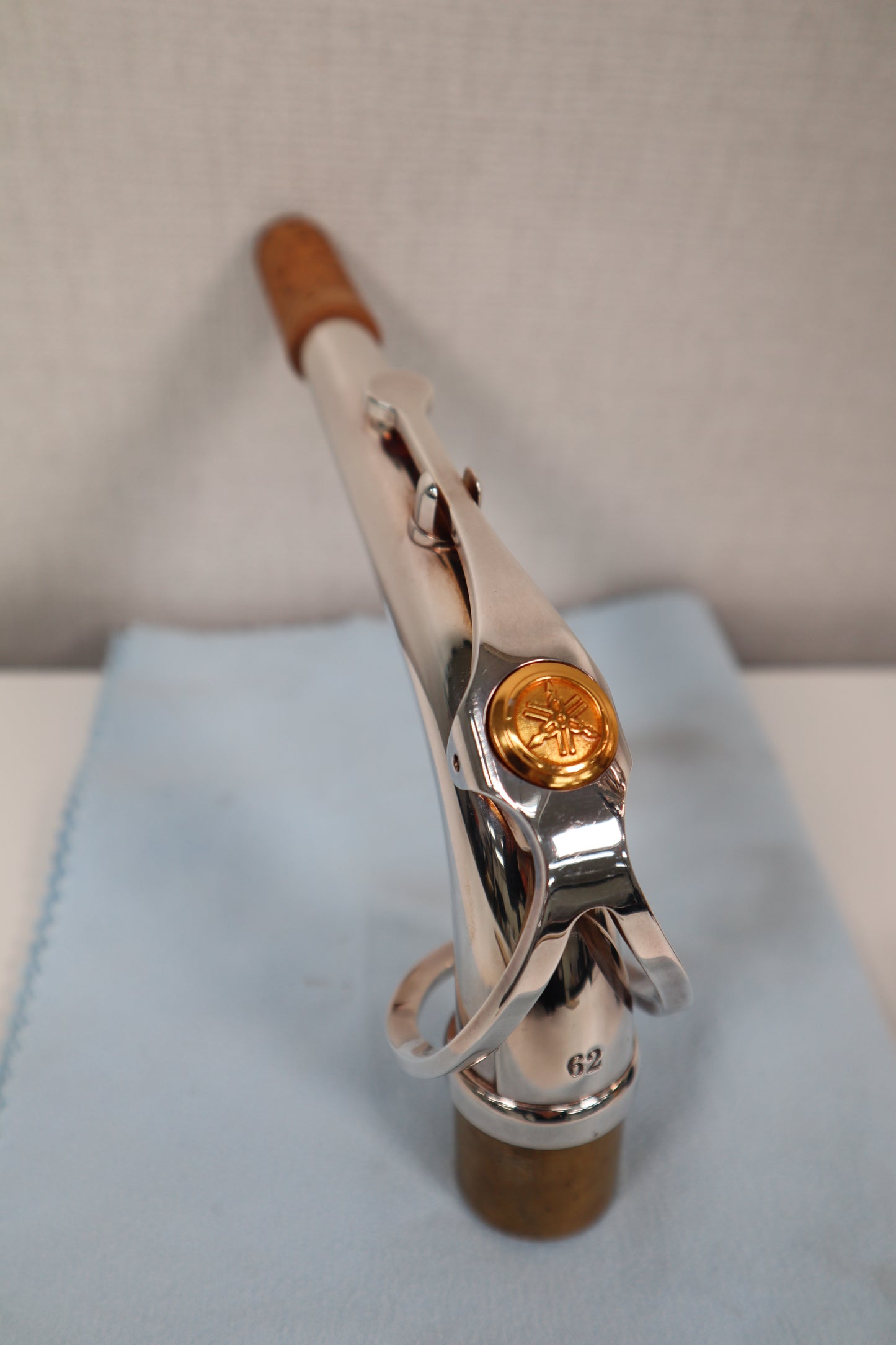 YAMAHA YAS-62S Excellent Alto Saxophone E95721  Silver Plated Made in Japan #214