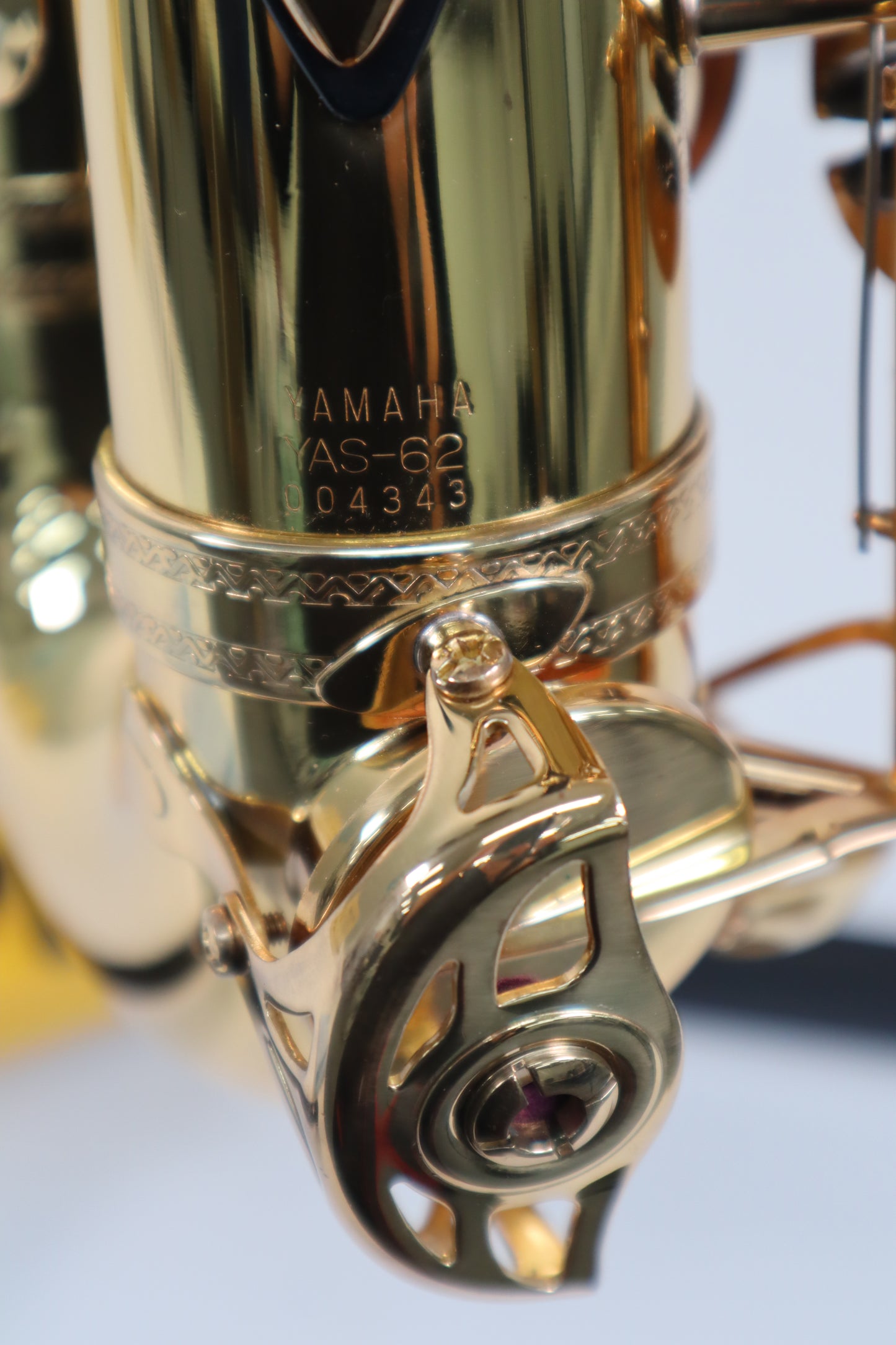 YAMAHA YAS-62 Purple Logo Early 4-Digit Alto Saxophone 004343 Excellent Made in Japan #217