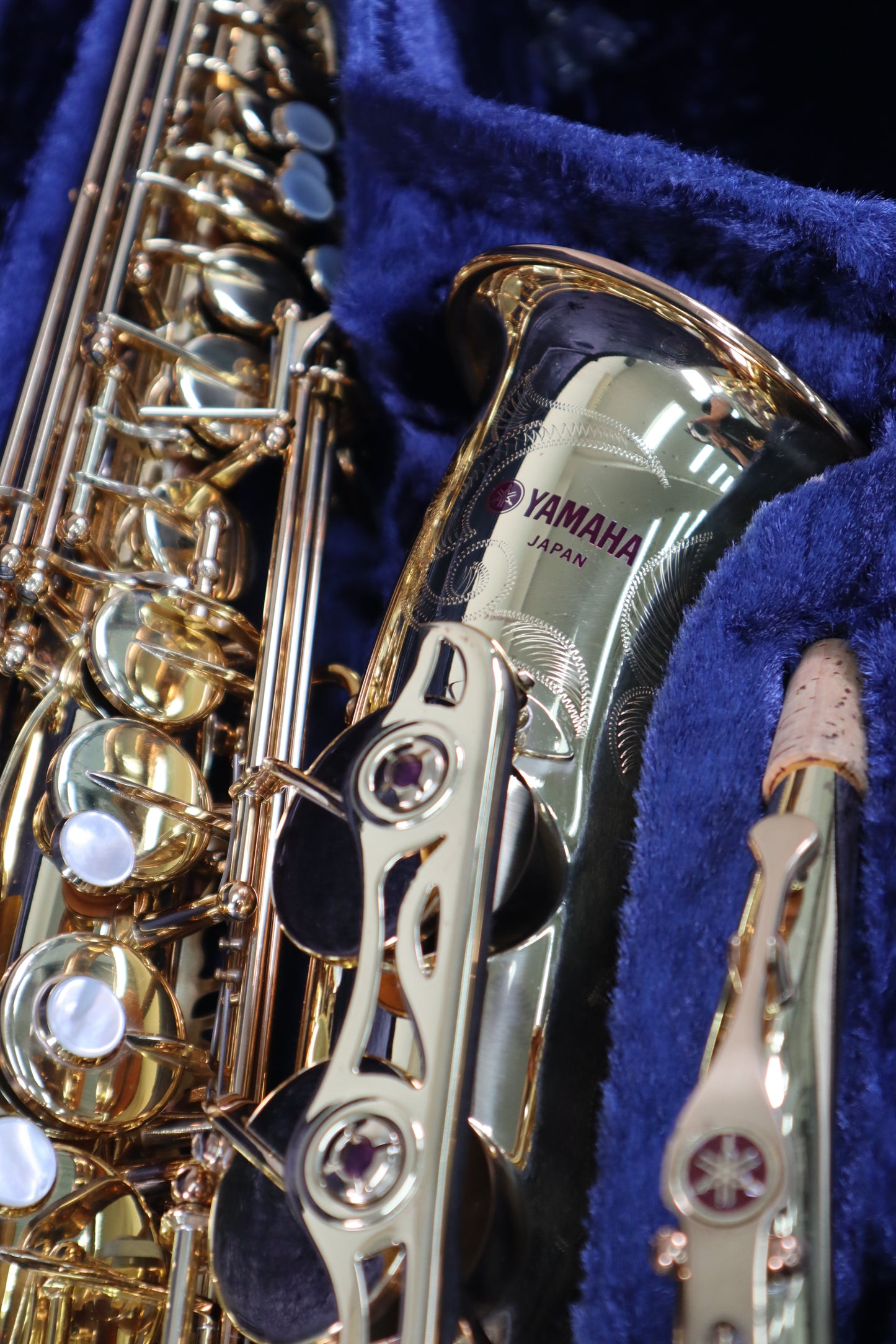 YAMAHA YAS-62 Purple Logo Early 4-Digit Alto Saxophone 004343 Excellent Made in Japan #217