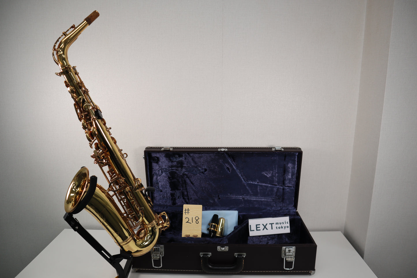 YAMAHA YAS-62 Purple Logo Early 4-Digit Alto Saxophone 004360 Excellent Made in Japan #218