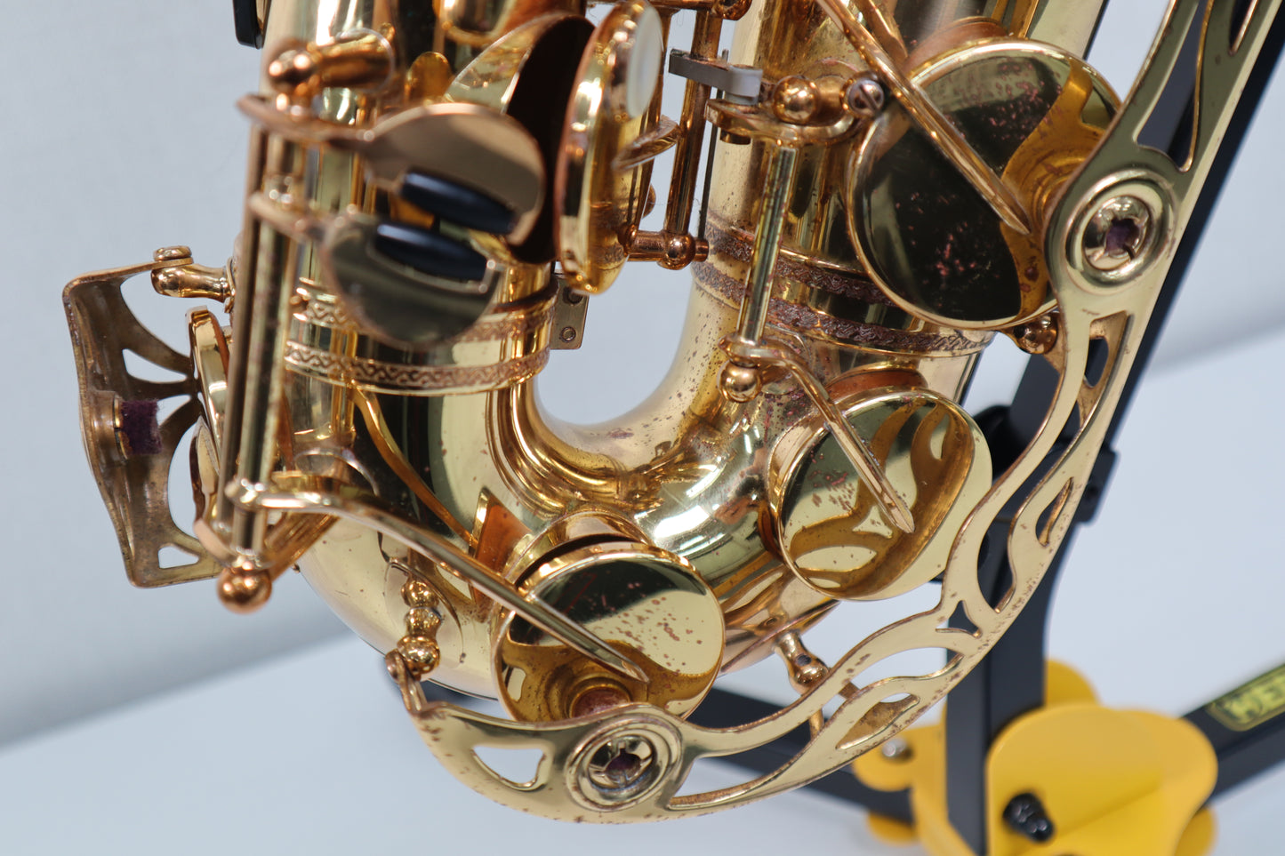 YAMAHA YAS-62 Purple Logo Early 4-Digit Alto Saxophone 004360 Excellent Made in Japan #218