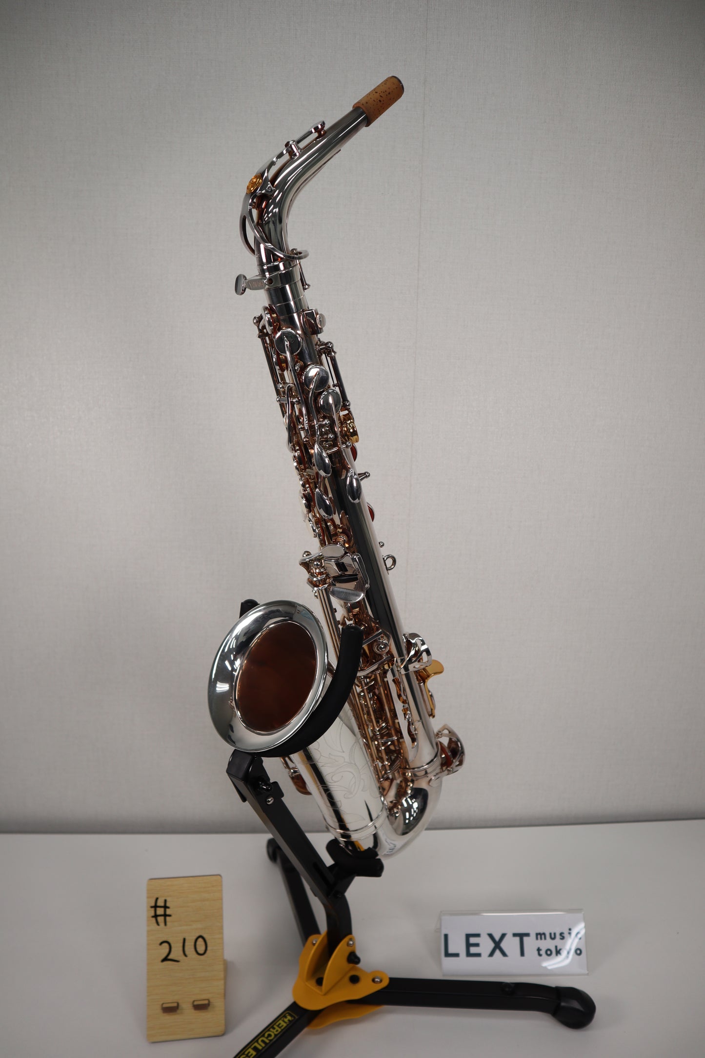 YAMAHA YAS-62S Silver Plated Alto Saxophone E08289 Excellent Made in Japan #210