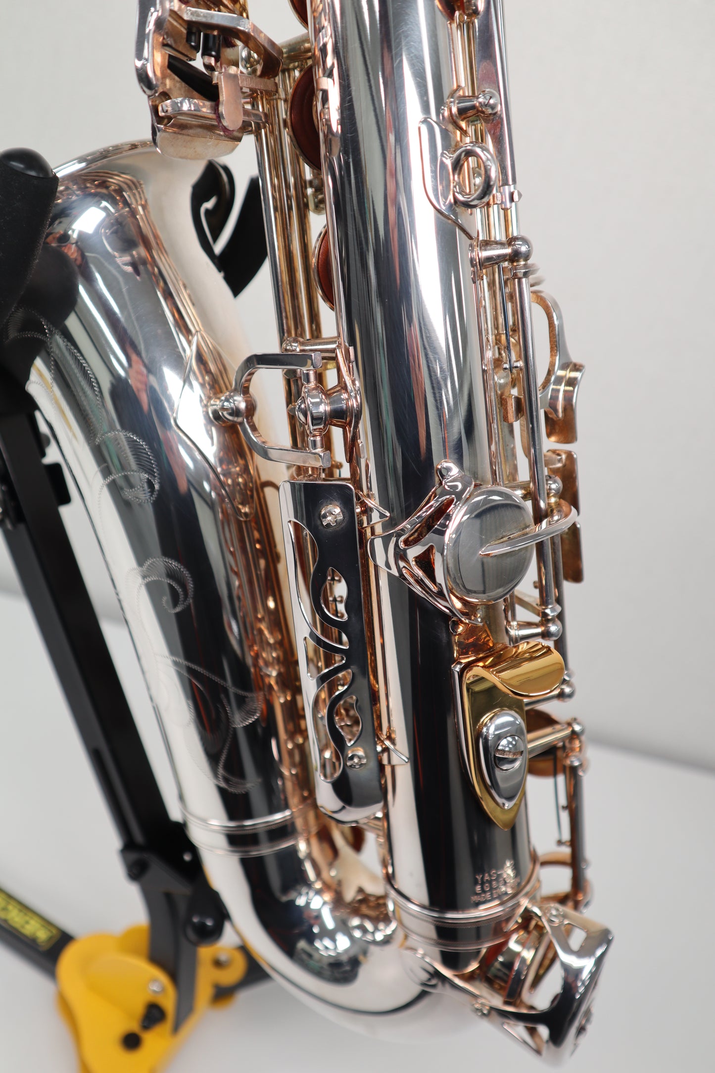 YAMAHA YAS-62S Silver Plated Alto Saxophone E08289 Excellent Made in Japan #210