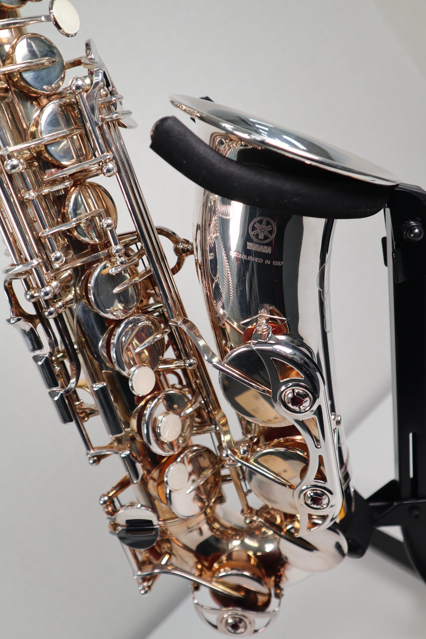 YAMAHA YAS-62S Silver Plated Alto Saxophone E08289 Excellent Made in Japan #210