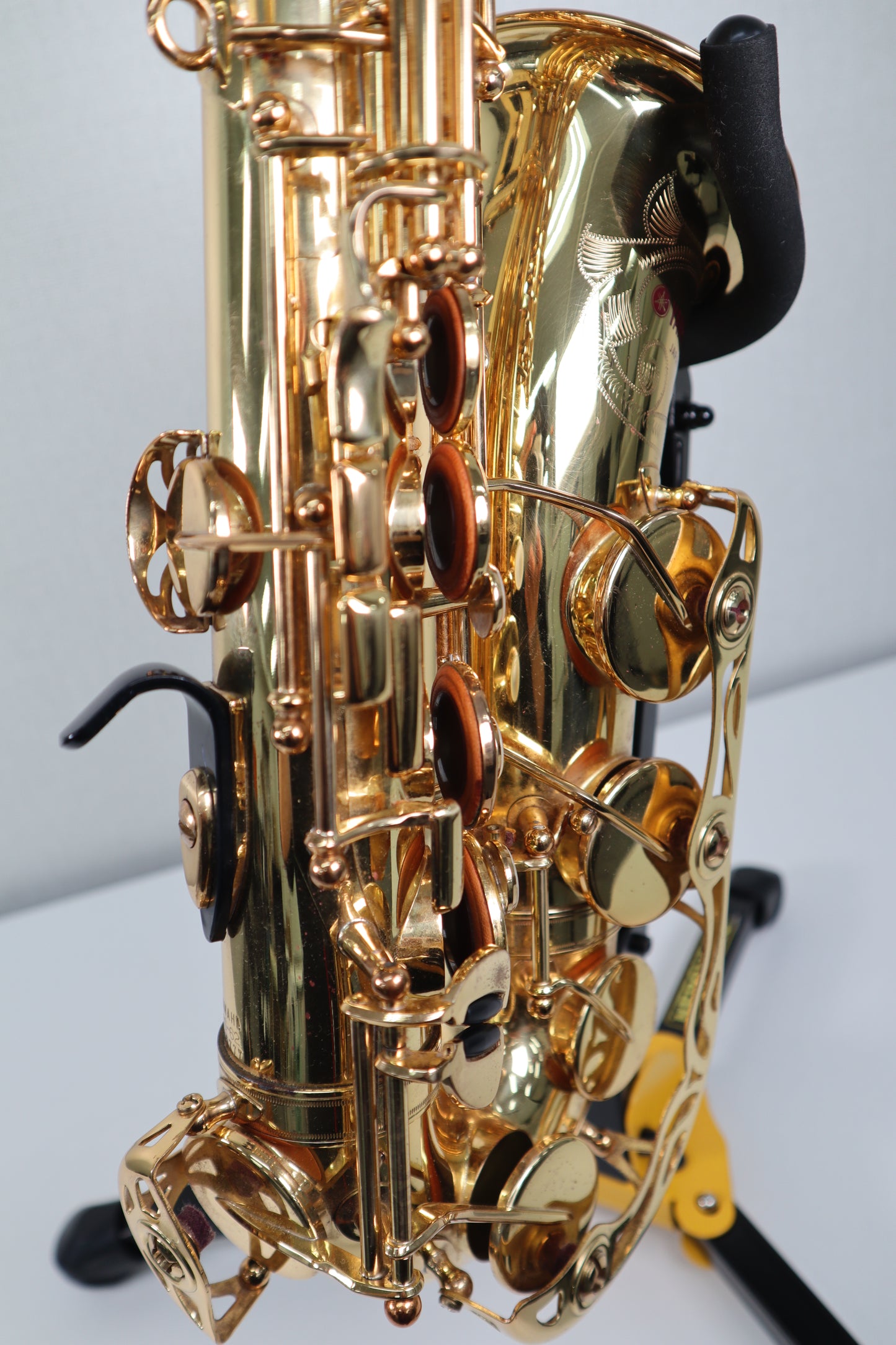 YAMAHA YAS-62 Purple Logo Alto Saxophone 015777 Great Made in Japan #215