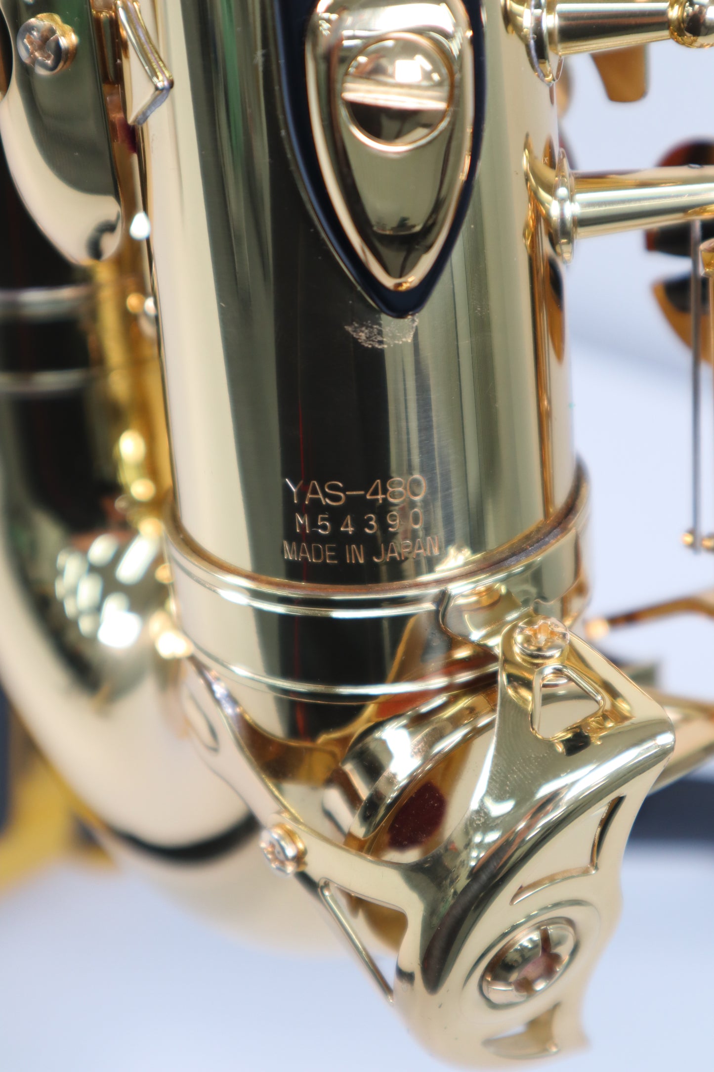 YAMAHA YAS-480 Alto Saxophone M54390 Excellent Made in Japan #220