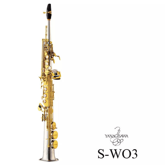 S-WO3 Soprano Saxophone Genuine NEW from Japan Free Shipping