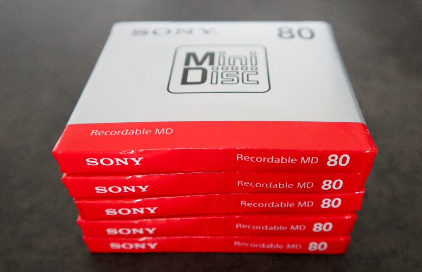 MDW80T MD Minidisc 80Min. Recordable 70Discs (5Discs × 14Packs)