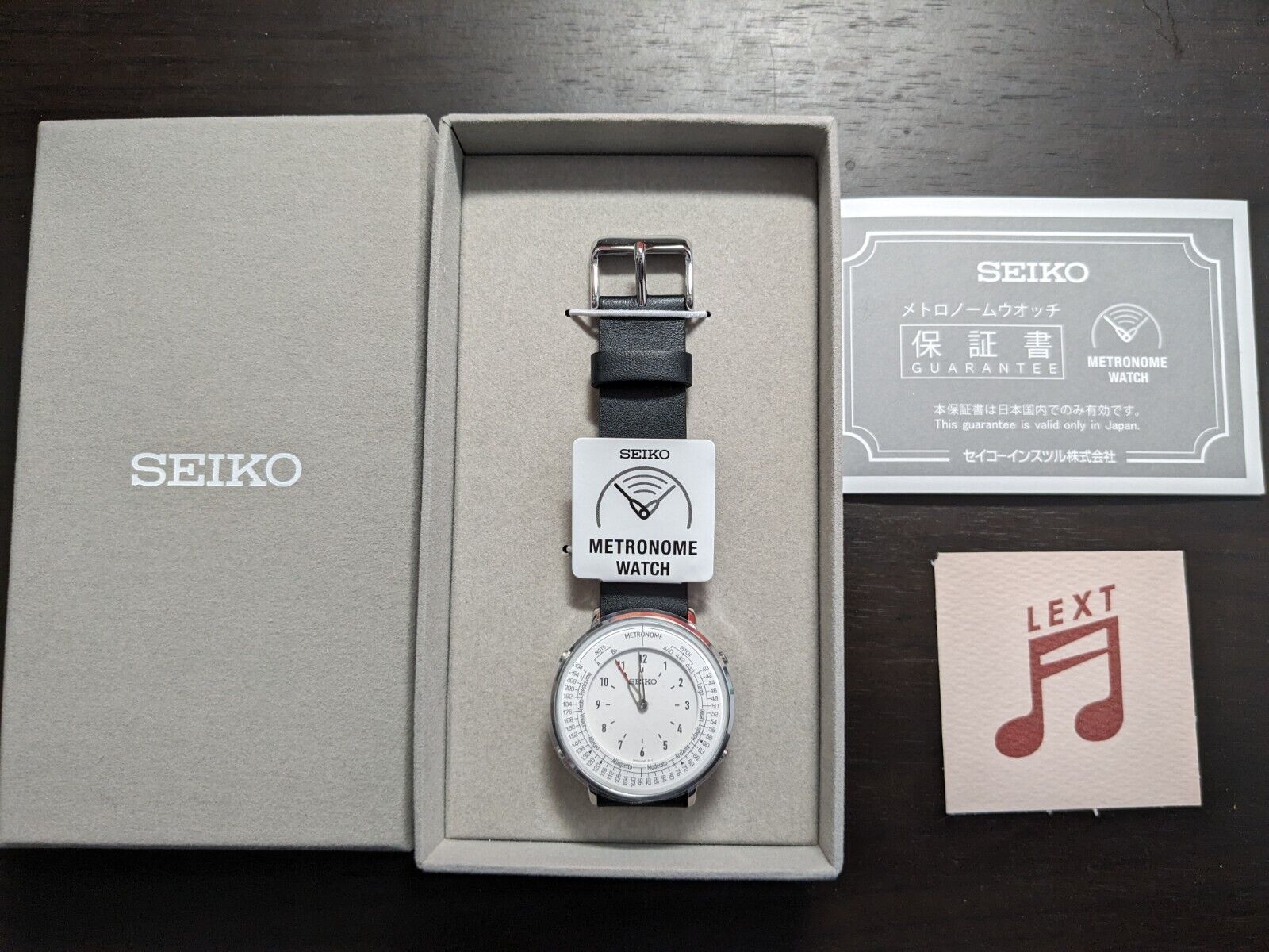 Metronome Watch Standard Line Monotone SMW006A – Lext Music Tokyo