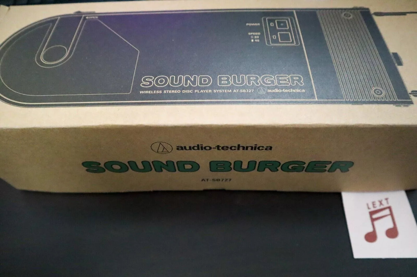 SOUND BURGER AT-SB727 YL Portable Bluetooth Turntable Yellow || Buy 2 get 50$ discount||