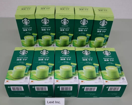 Nestle Starbucks Premium Mix Matcha -Green Tea- Latte Stick (4sticks × 10boxes) JAPAN