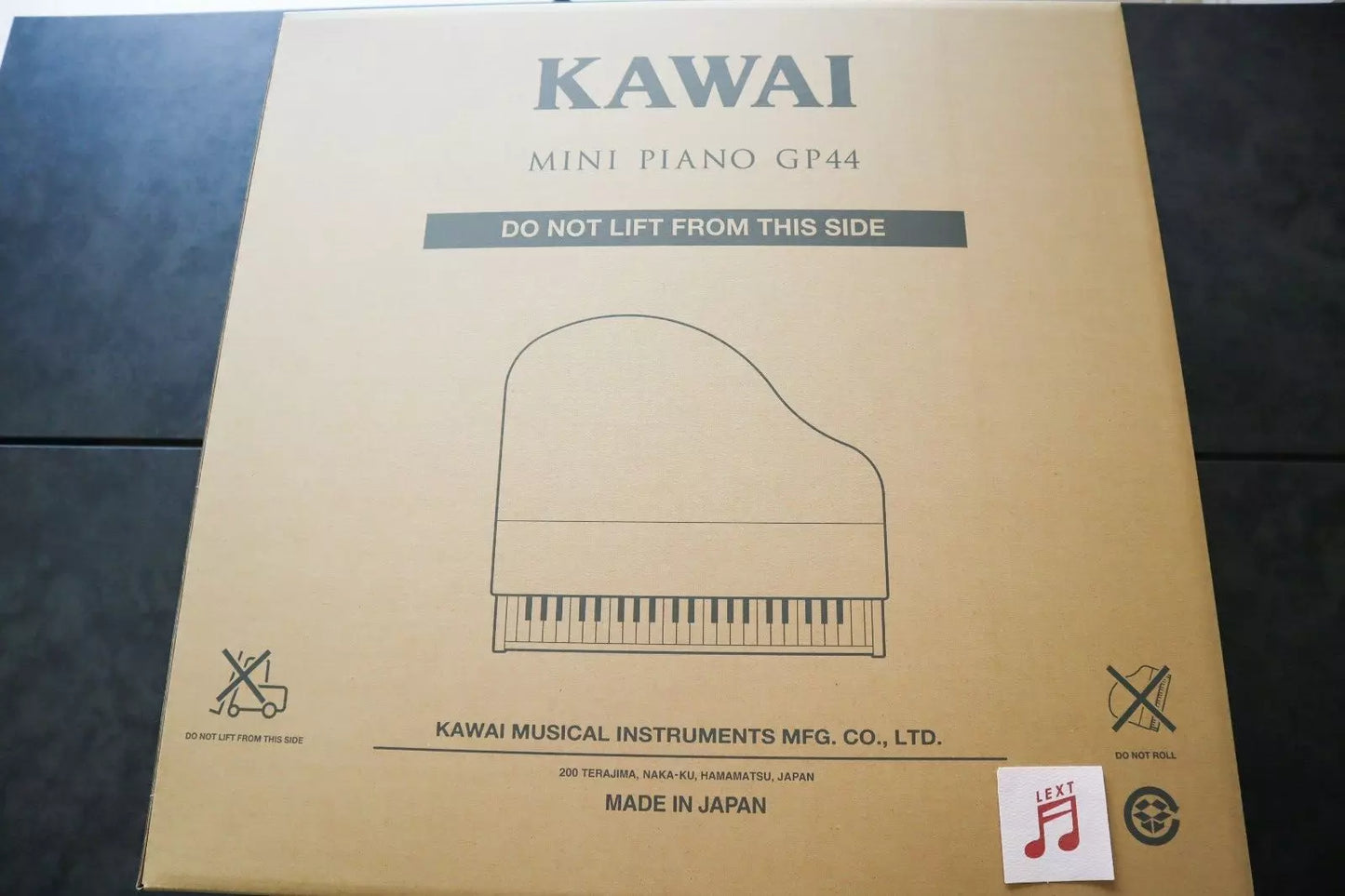 Mini Grand Piano Black 44 Key Toy Piano Musical Instrument 1241