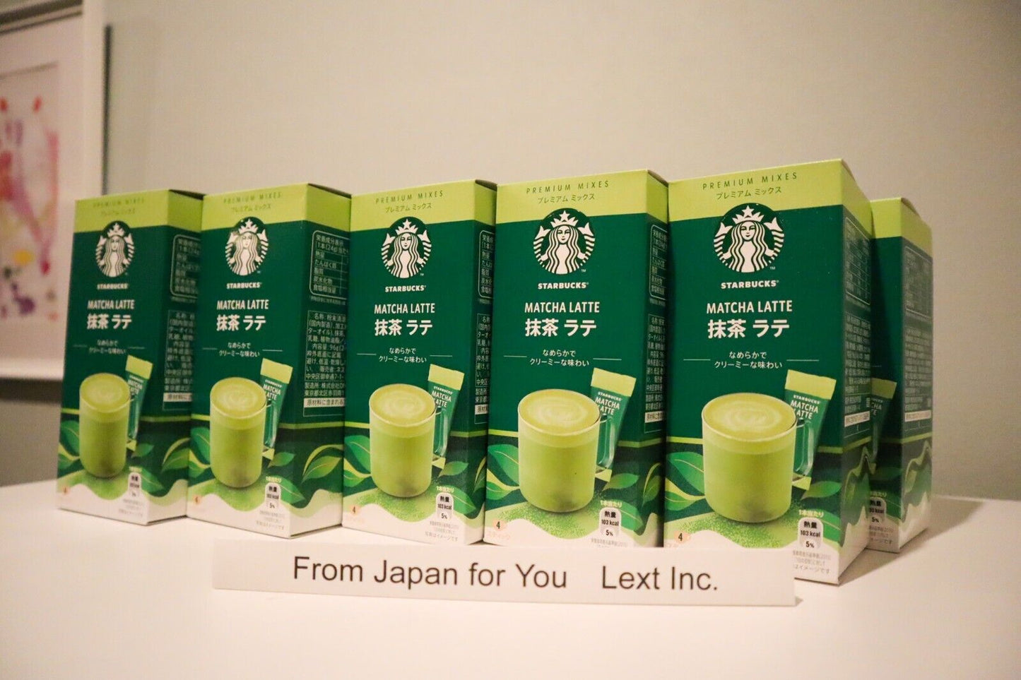 Nestle Starbucks Premium Mix Matcha -Green Tea- Latte Stick (4sticks × 10boxes) JAPAN